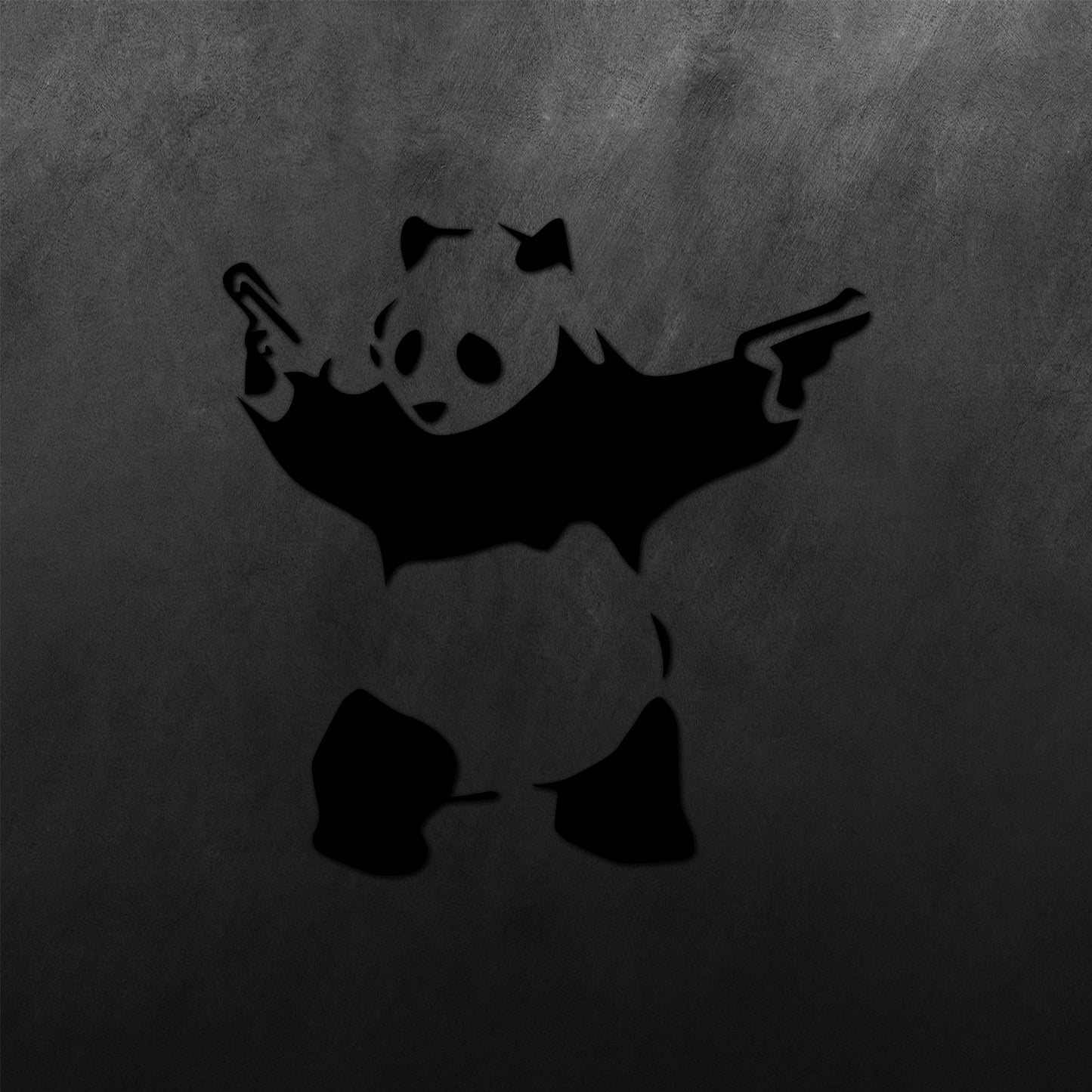 JDM Panda with Gun Sticker