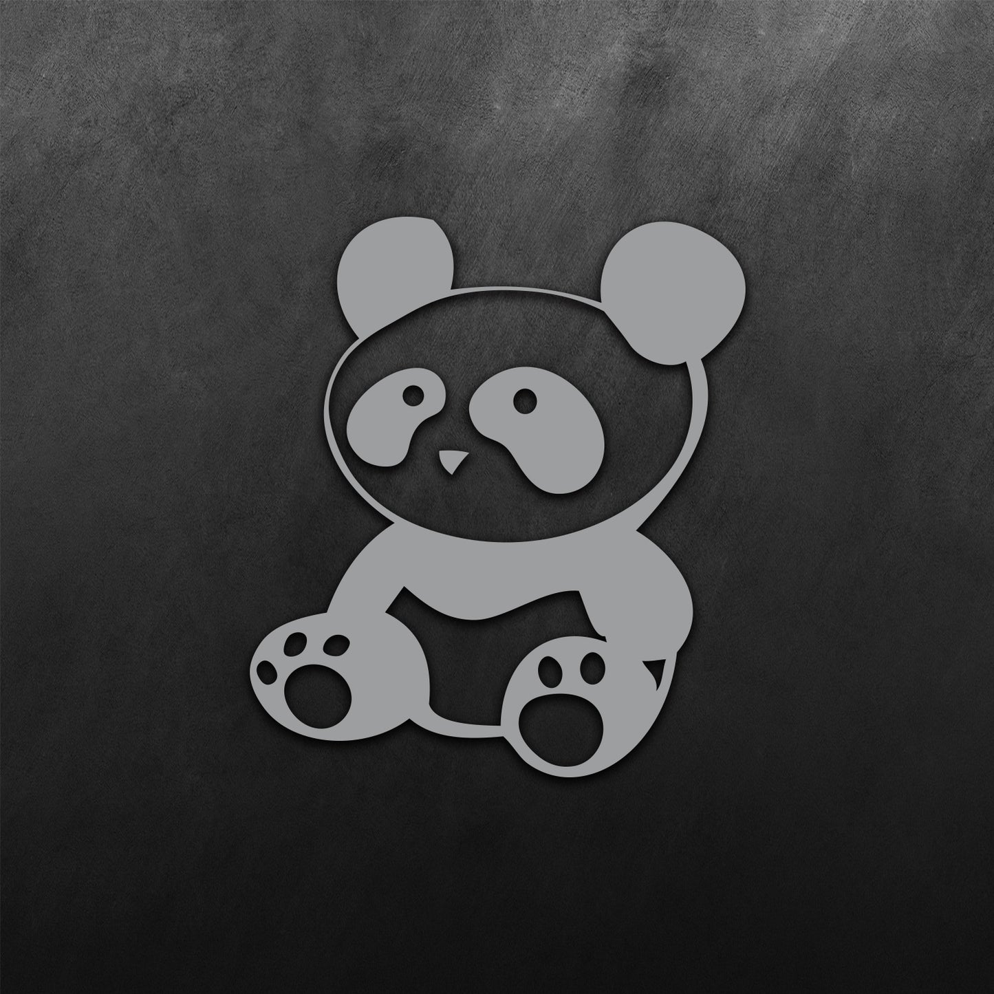 JDM Panda Sitting Sticker