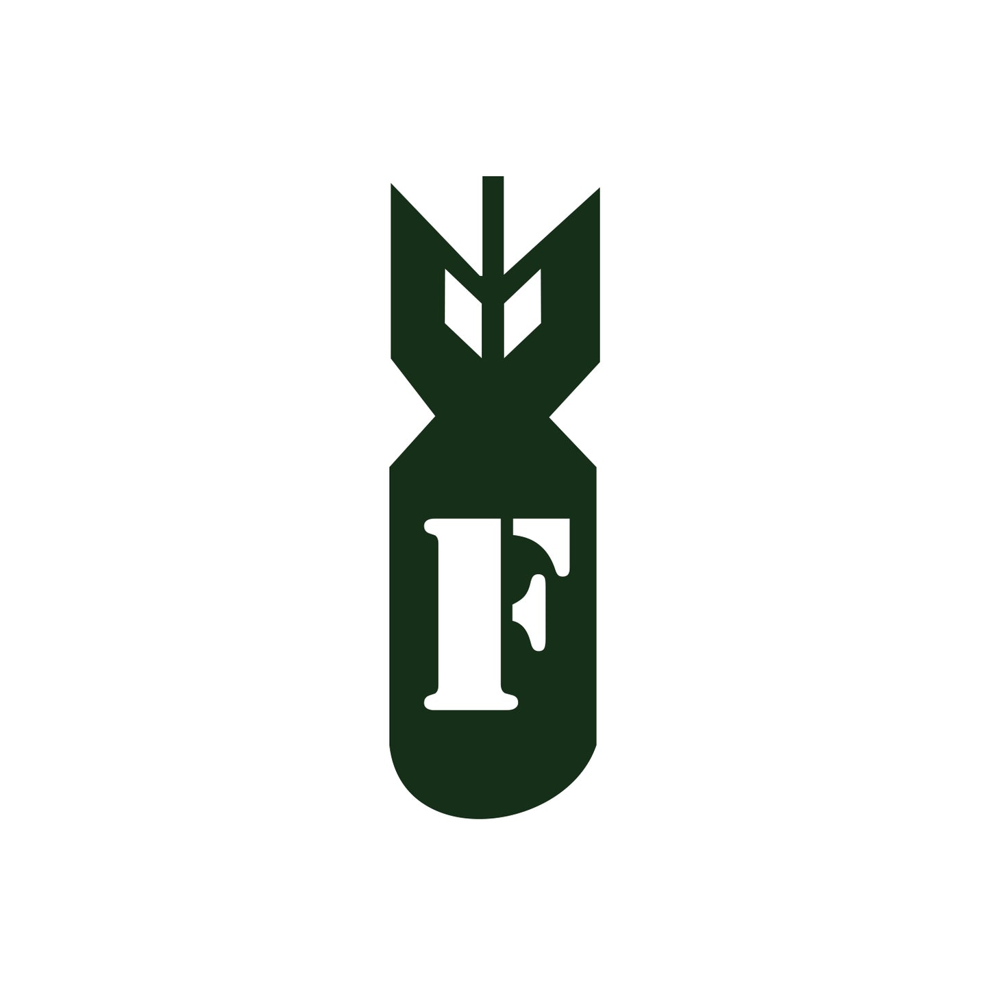 Torpedo F Bomb Sticker