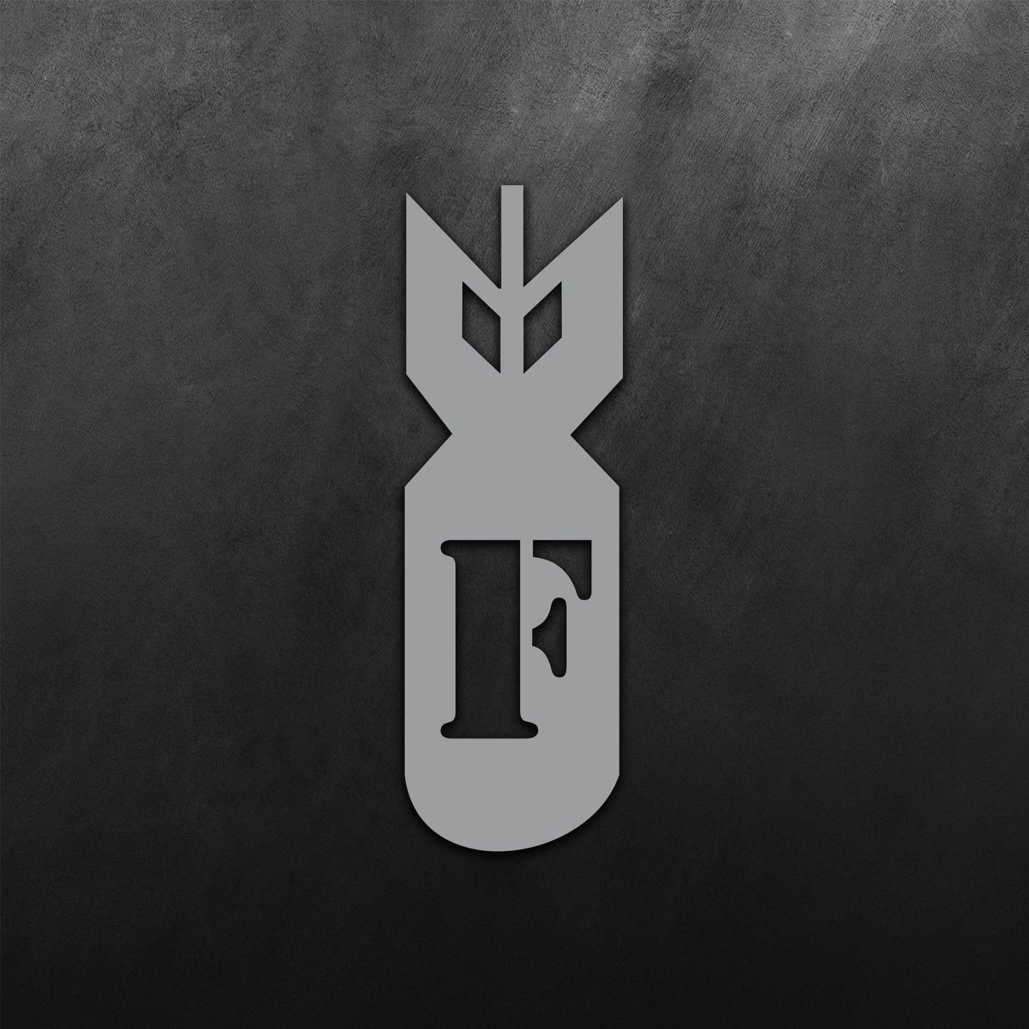 Torpedo F Bomb Sticker