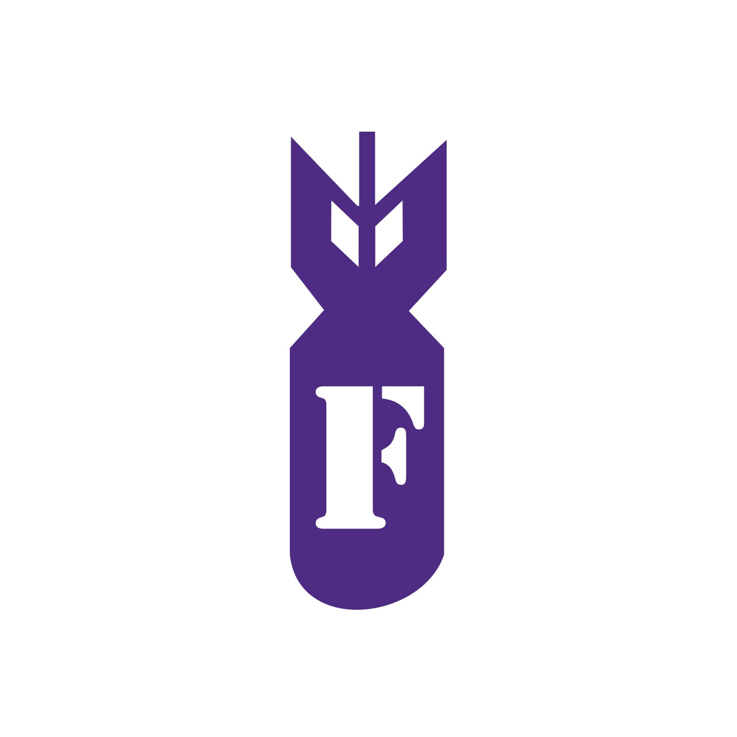 Torpedo F Bomb Sticker