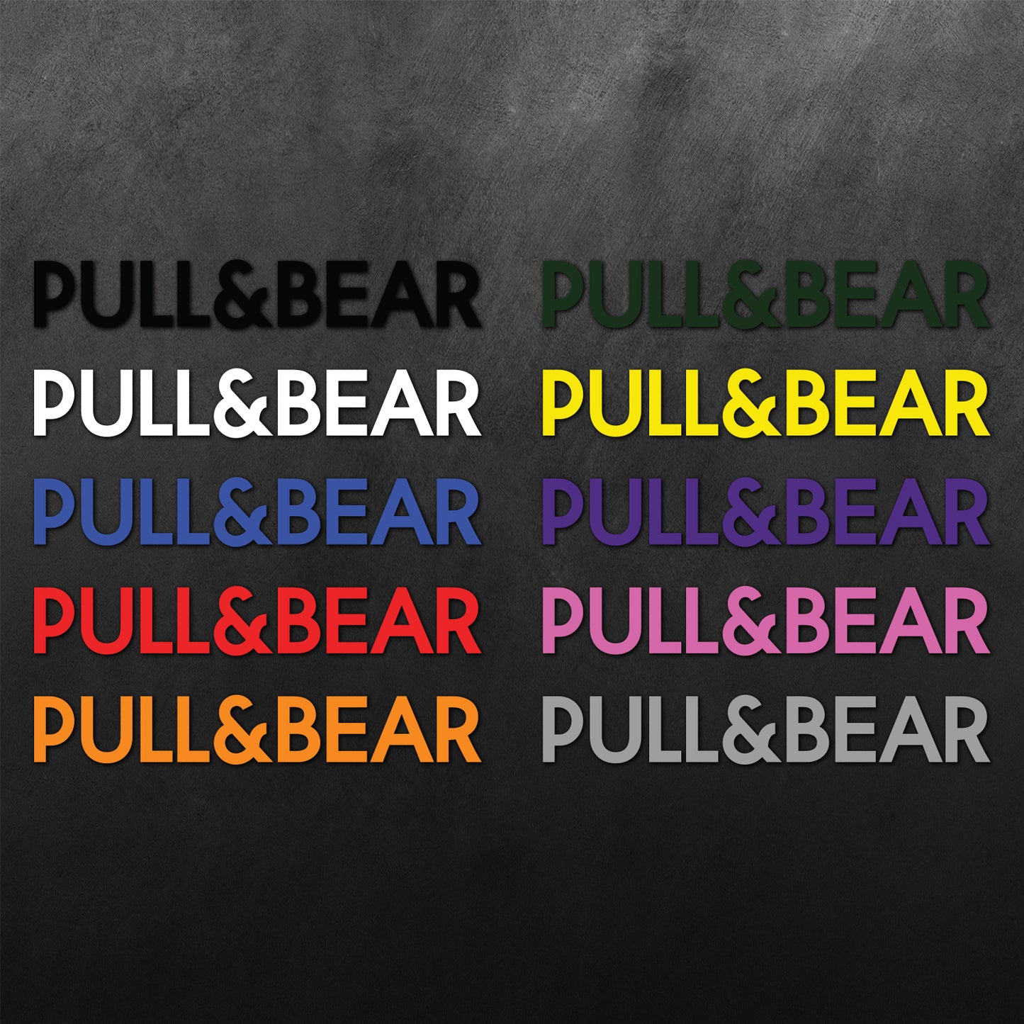 Pull & Bear Sticker