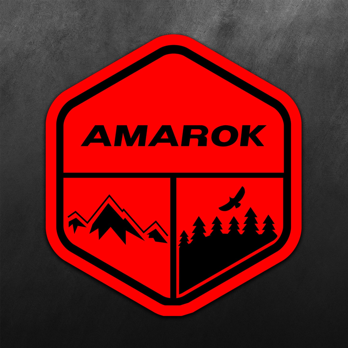 Adventure Sticker for Amarok