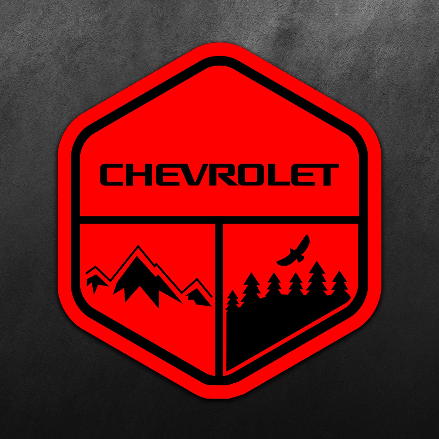 Adventure Sticker for Chevrolet
