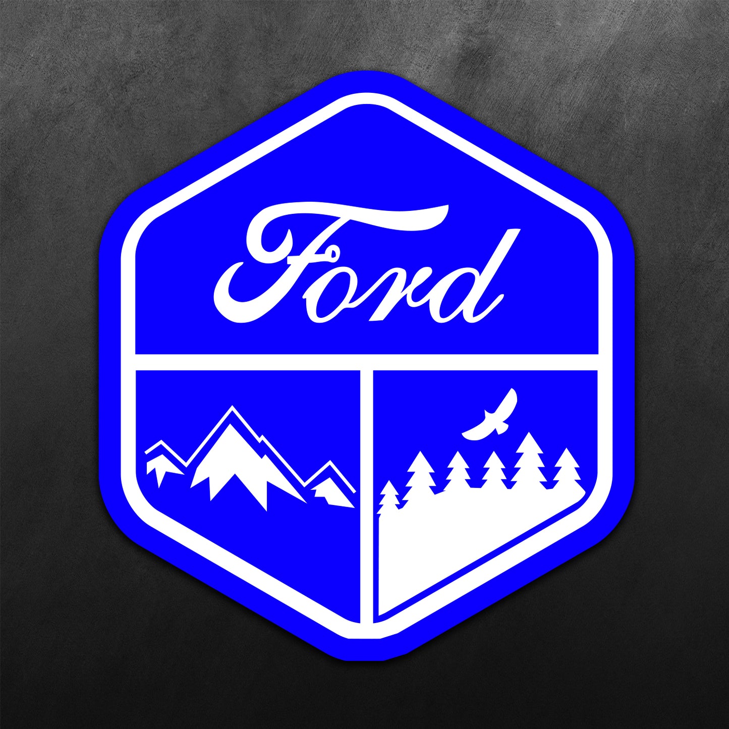 Adventure Sticker for Ford