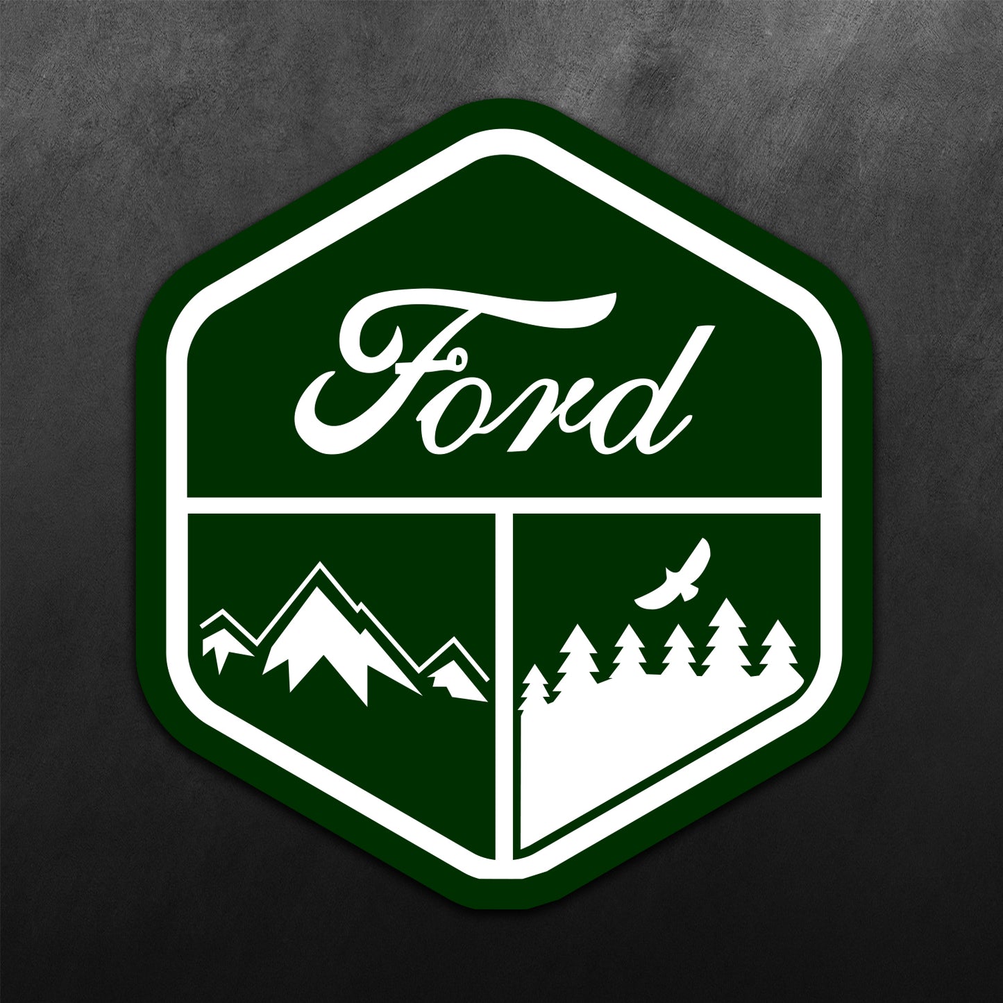 Adventure Sticker for Ford
