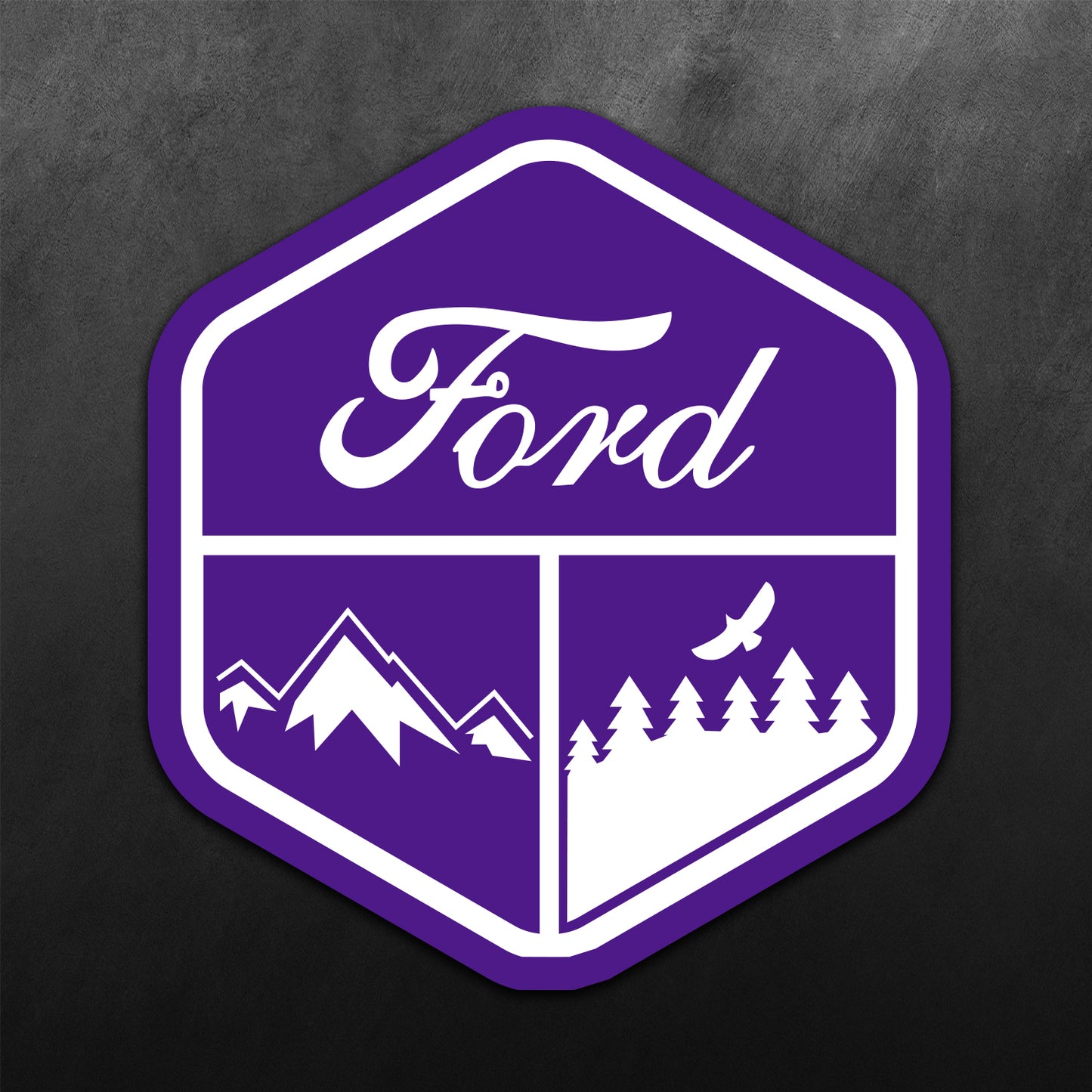 Adventure Sticker for Ford