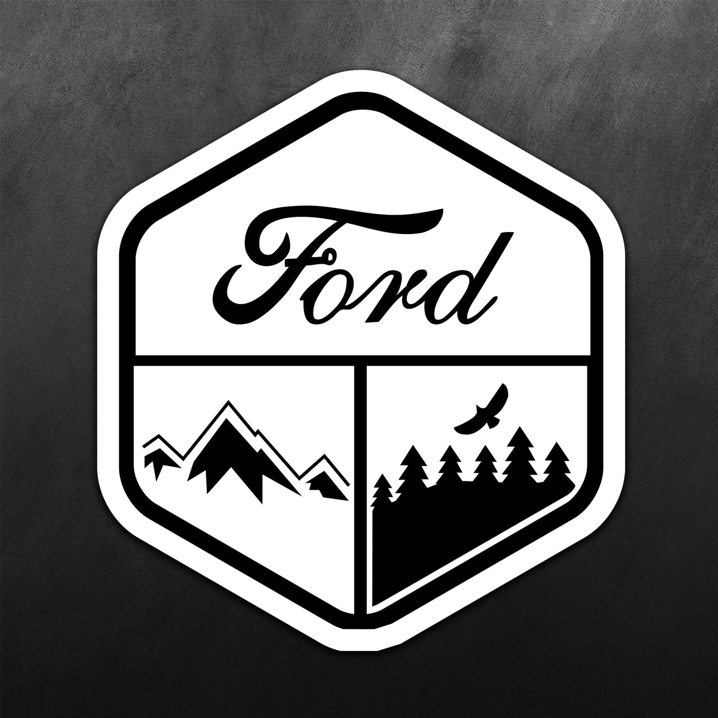 Adventure Sticker for Ford