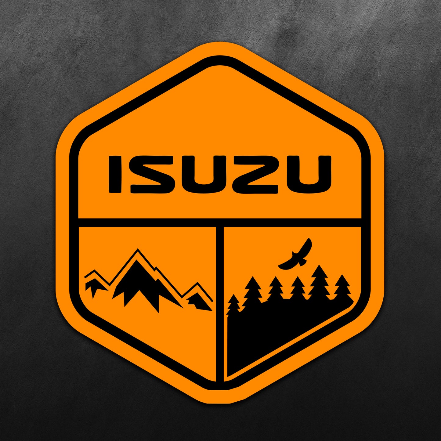 Adventure Sticker for Isuzu