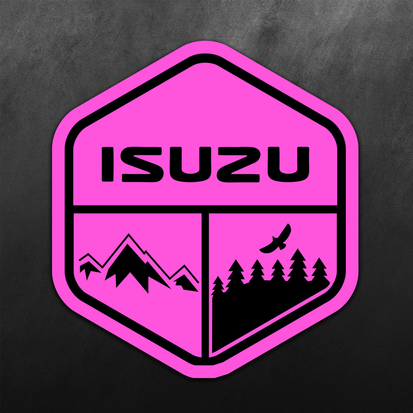 Adventure Sticker for Isuzu