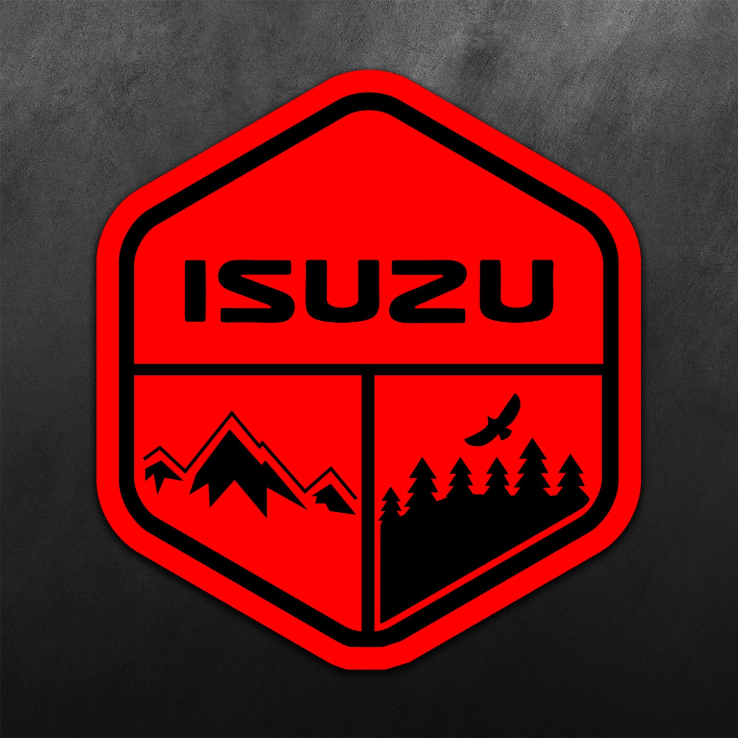 Adventure Sticker for Isuzu