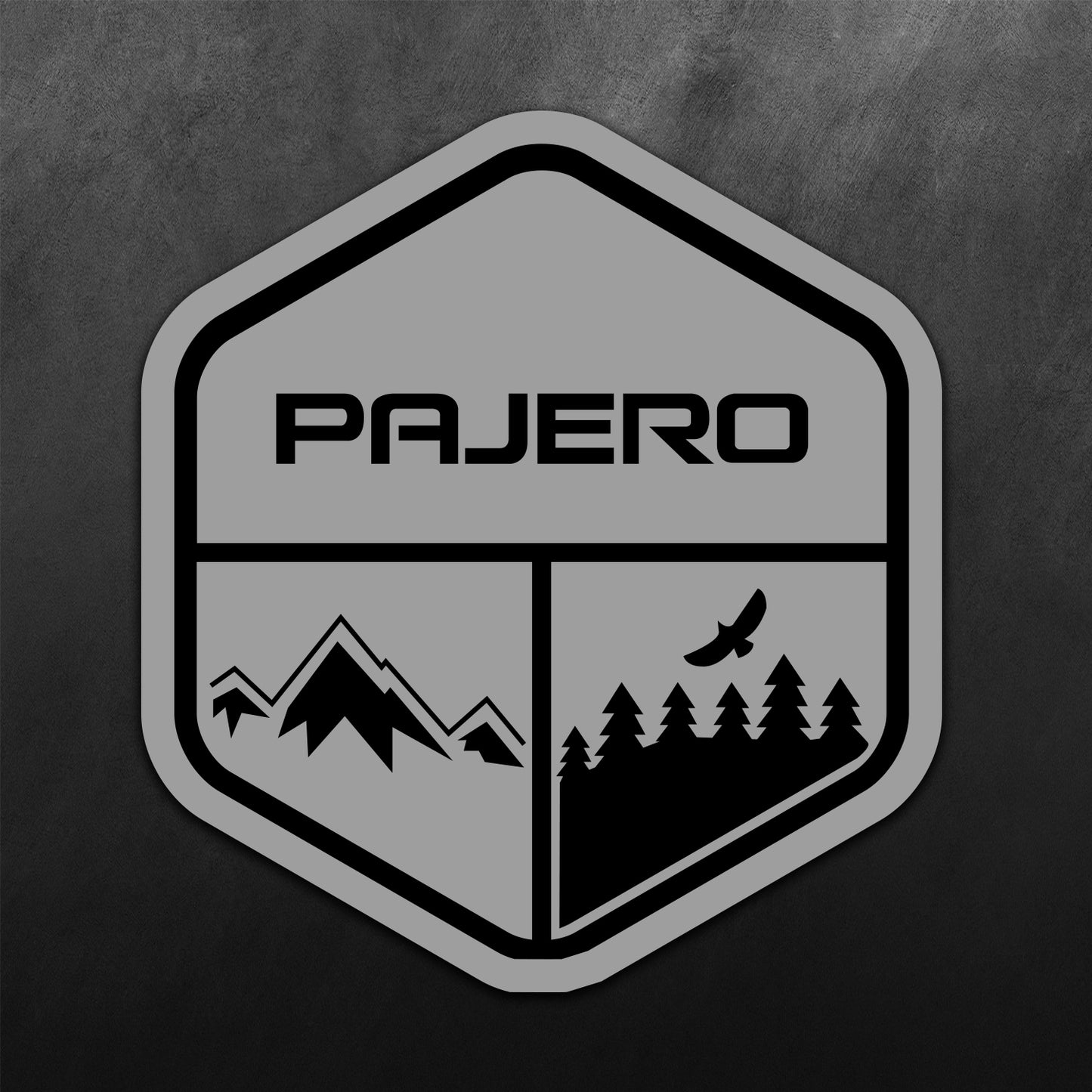 Adventure Sticker for Mitsubishi Pajero