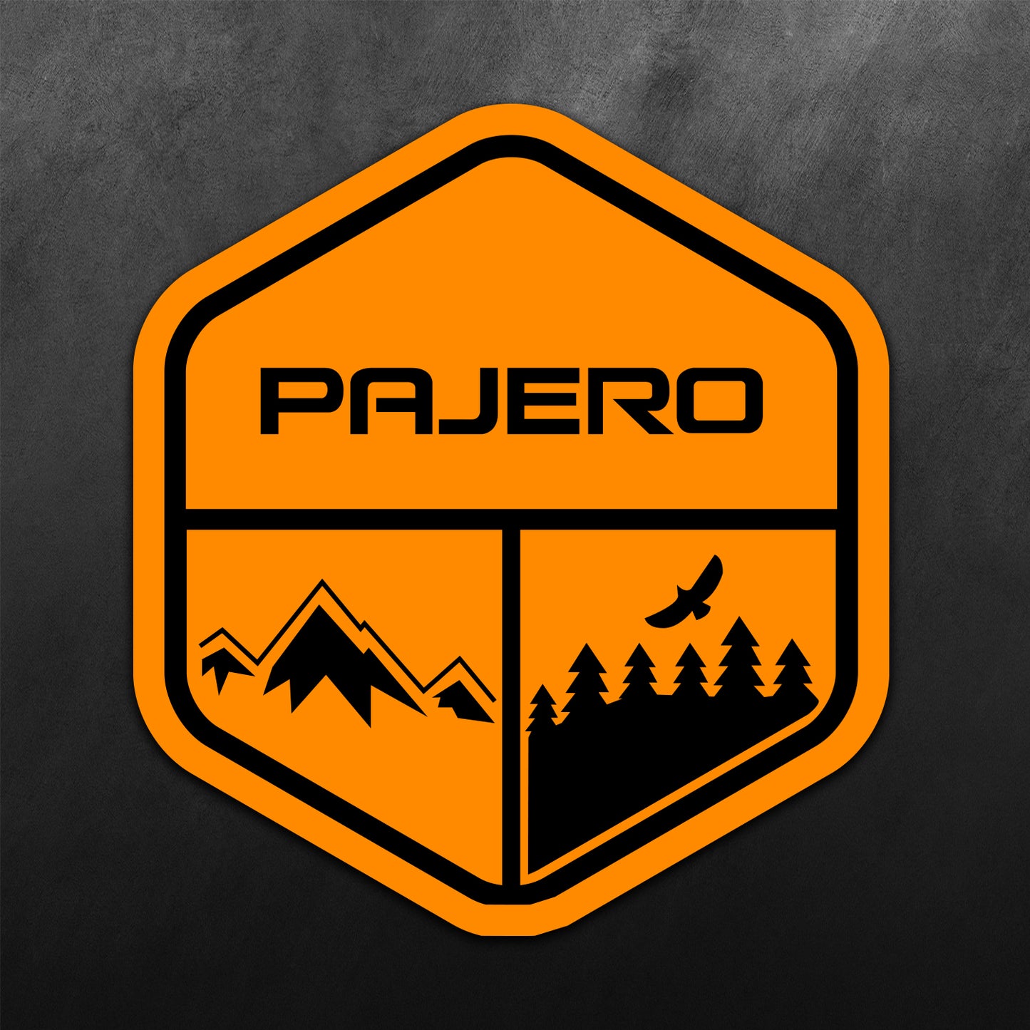 Adventure Sticker for Mitsubishi Pajero