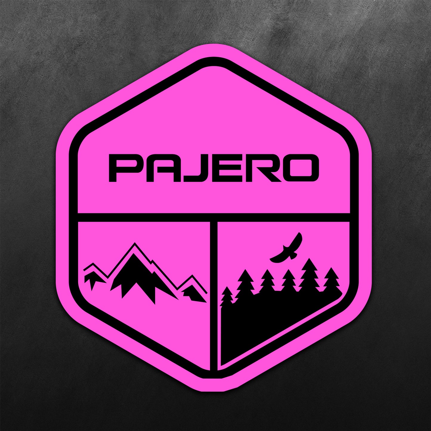 Adventure Sticker for Mitsubishi Pajero