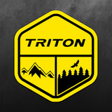 Adventure Sticker for Triton