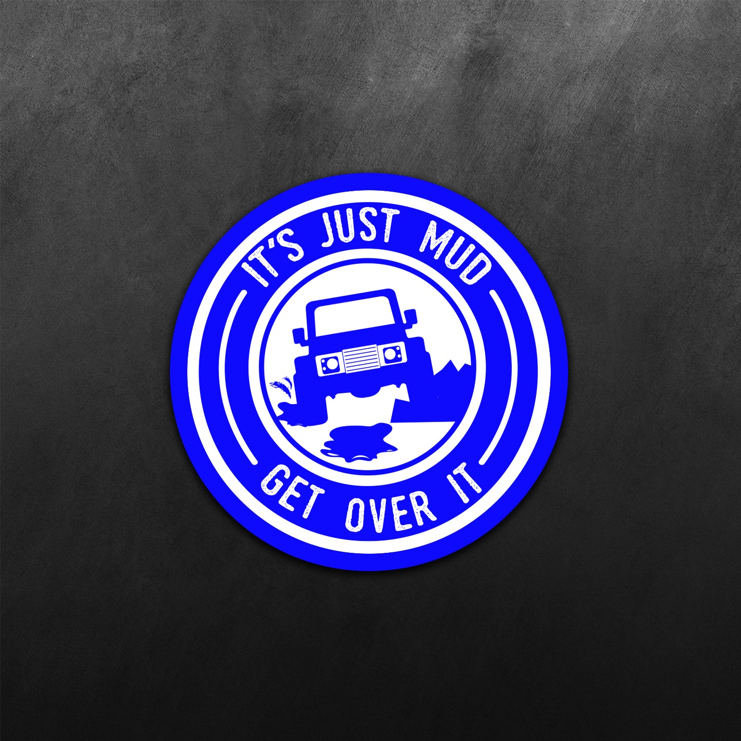 It's Just Mud for Land Rover Sticker