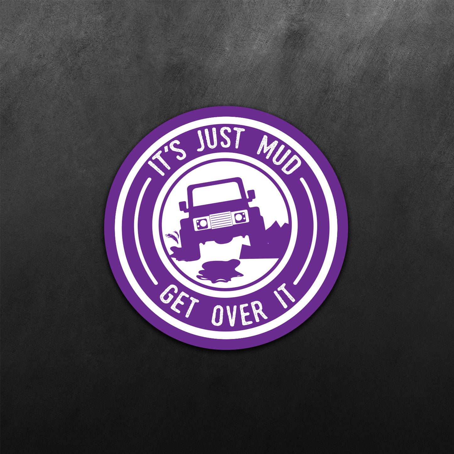 It's Just Mud for Land Rover Sticker