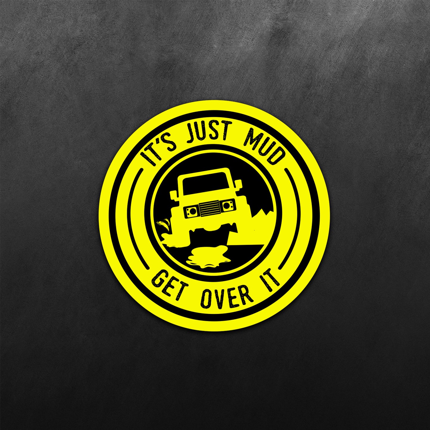 It's Just Mud for Land Rover Sticker