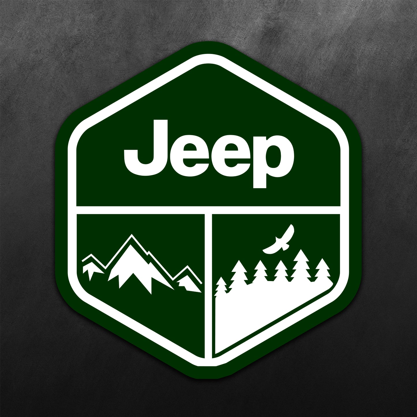 Adventure Sticker for Jeep