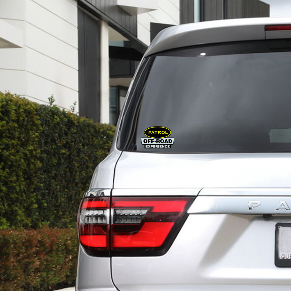 Off Road Experience for Patrol Sticker