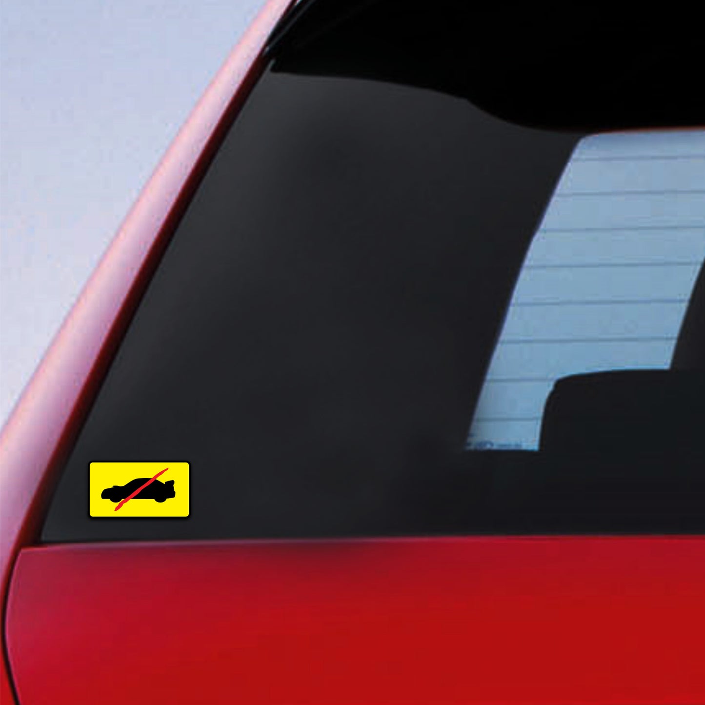 JDM No Car Sticker