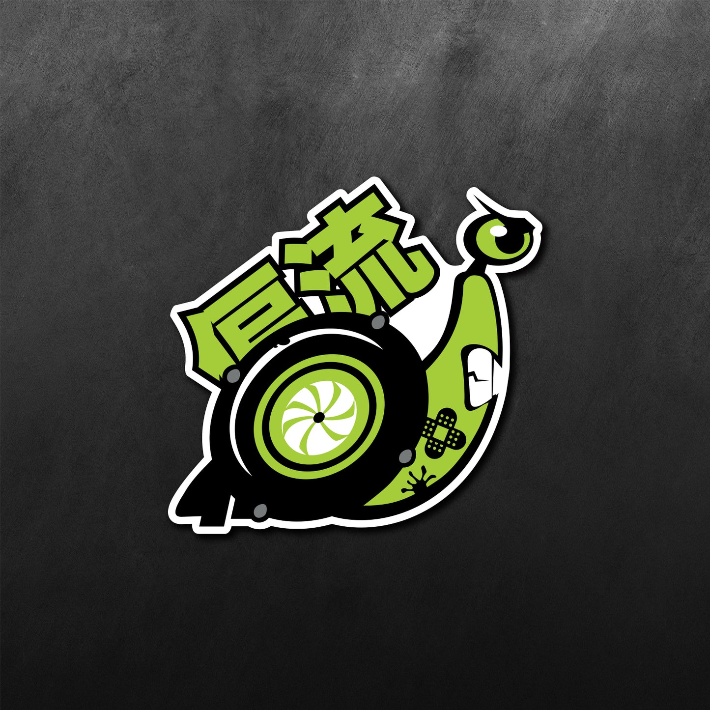 Caracol Turbo Japan Sticker