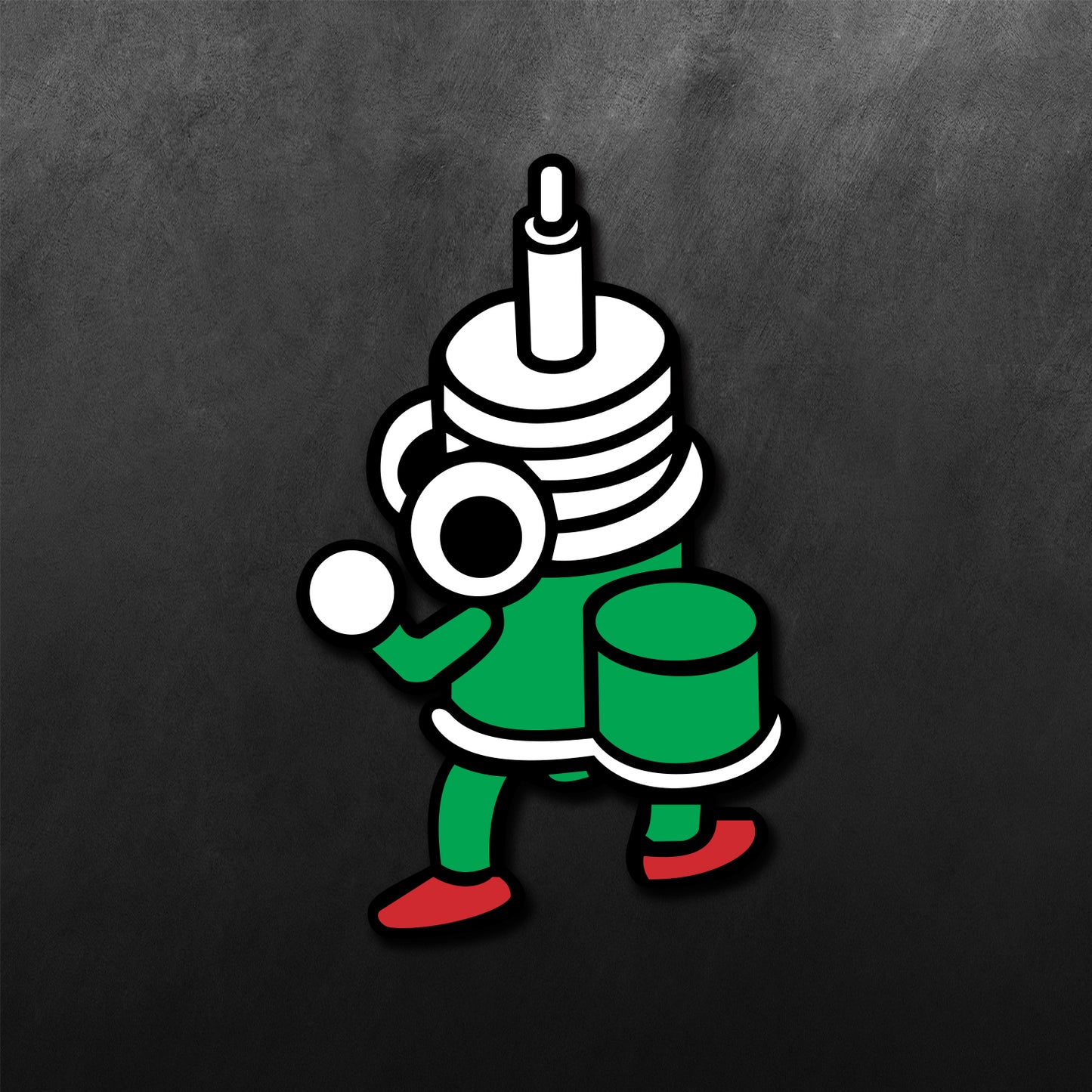 Cartoon Bye JDM Sticker