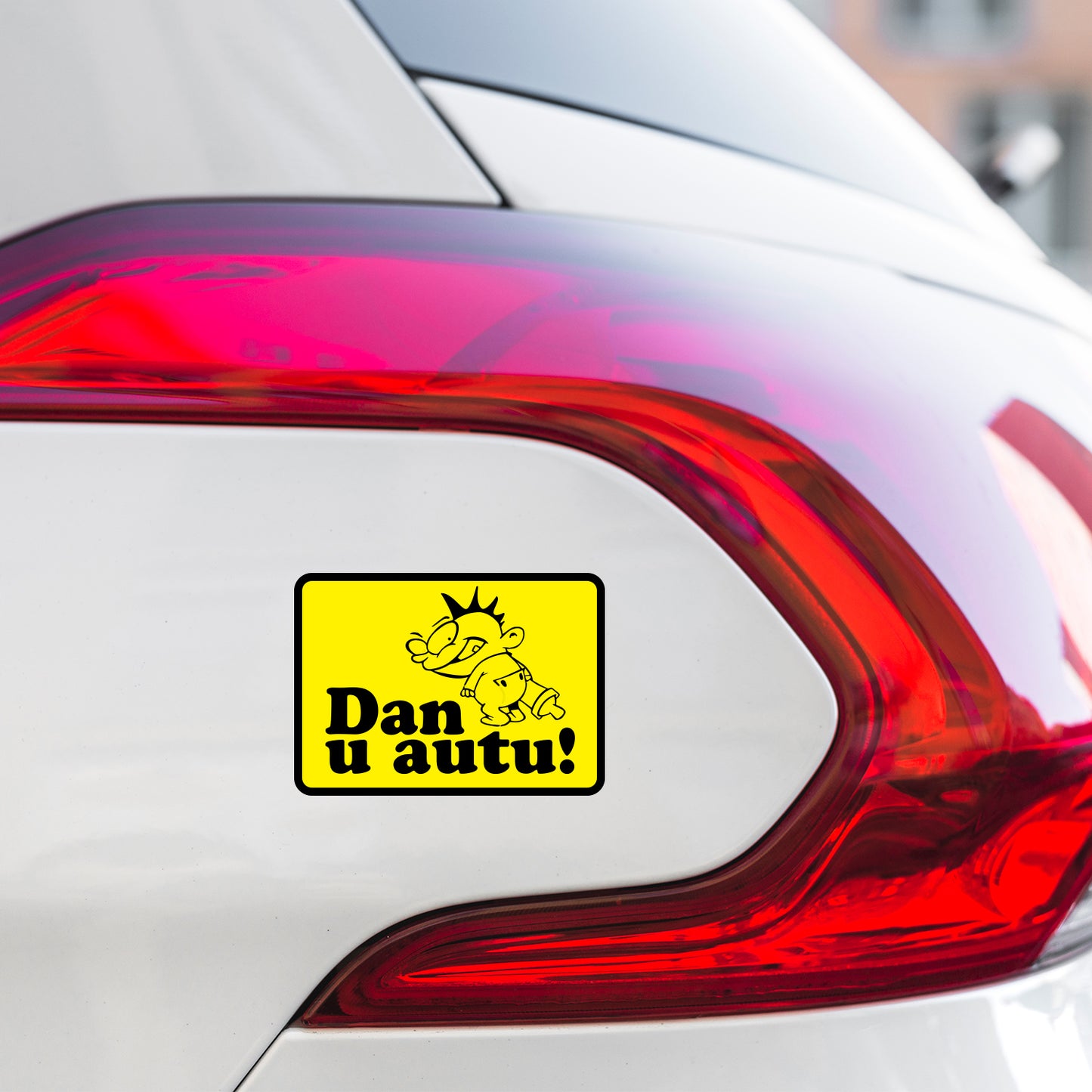 Dan U Autu Sticker