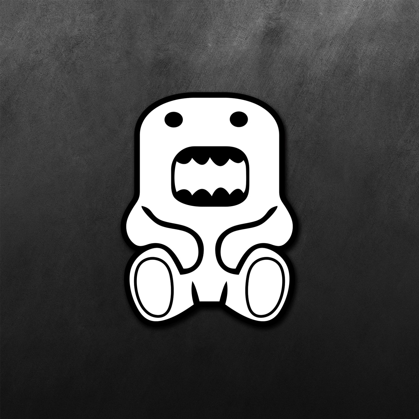 Domo Sit Sticker