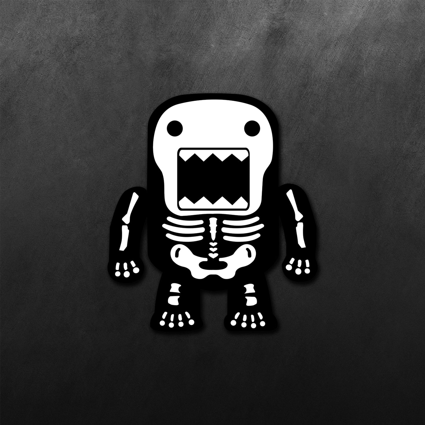 Domo Skull Sticker