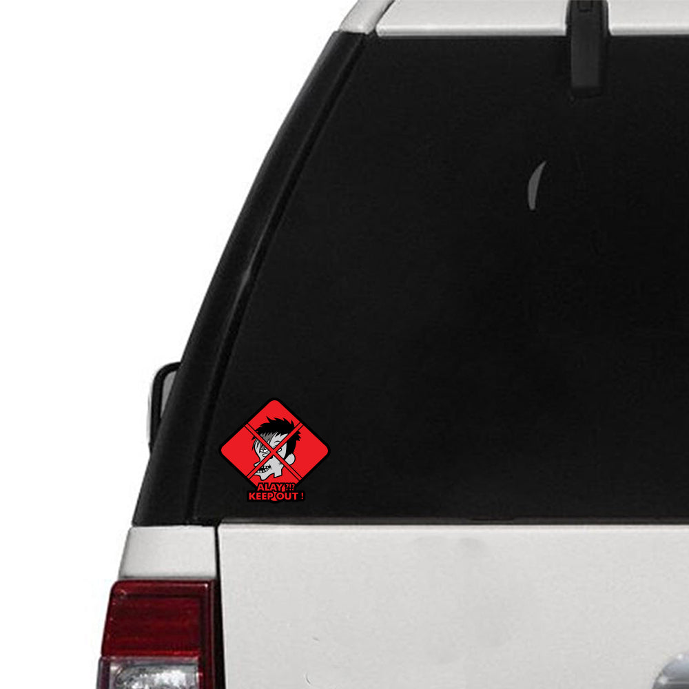 Keep Out Alay Sticker