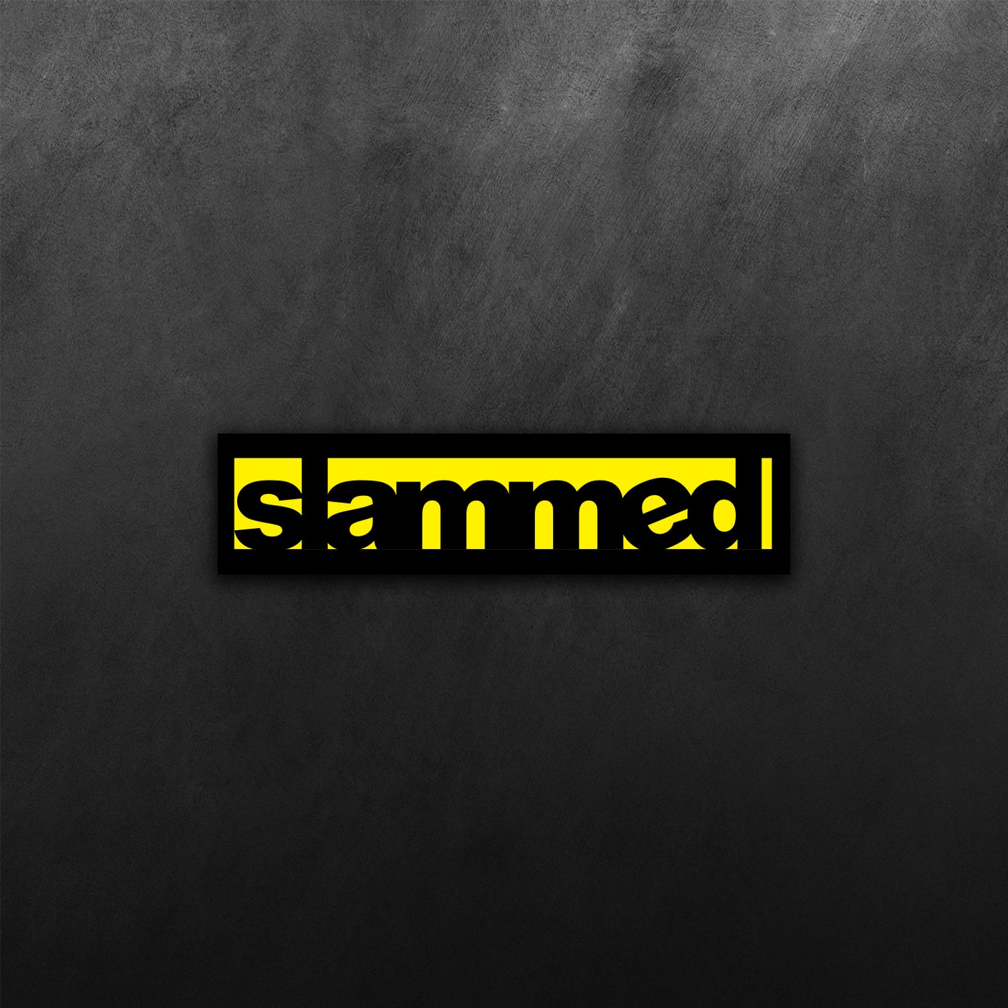 Slammed Sticker