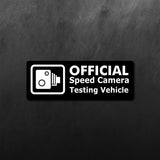 Official Speed Camera Sticker