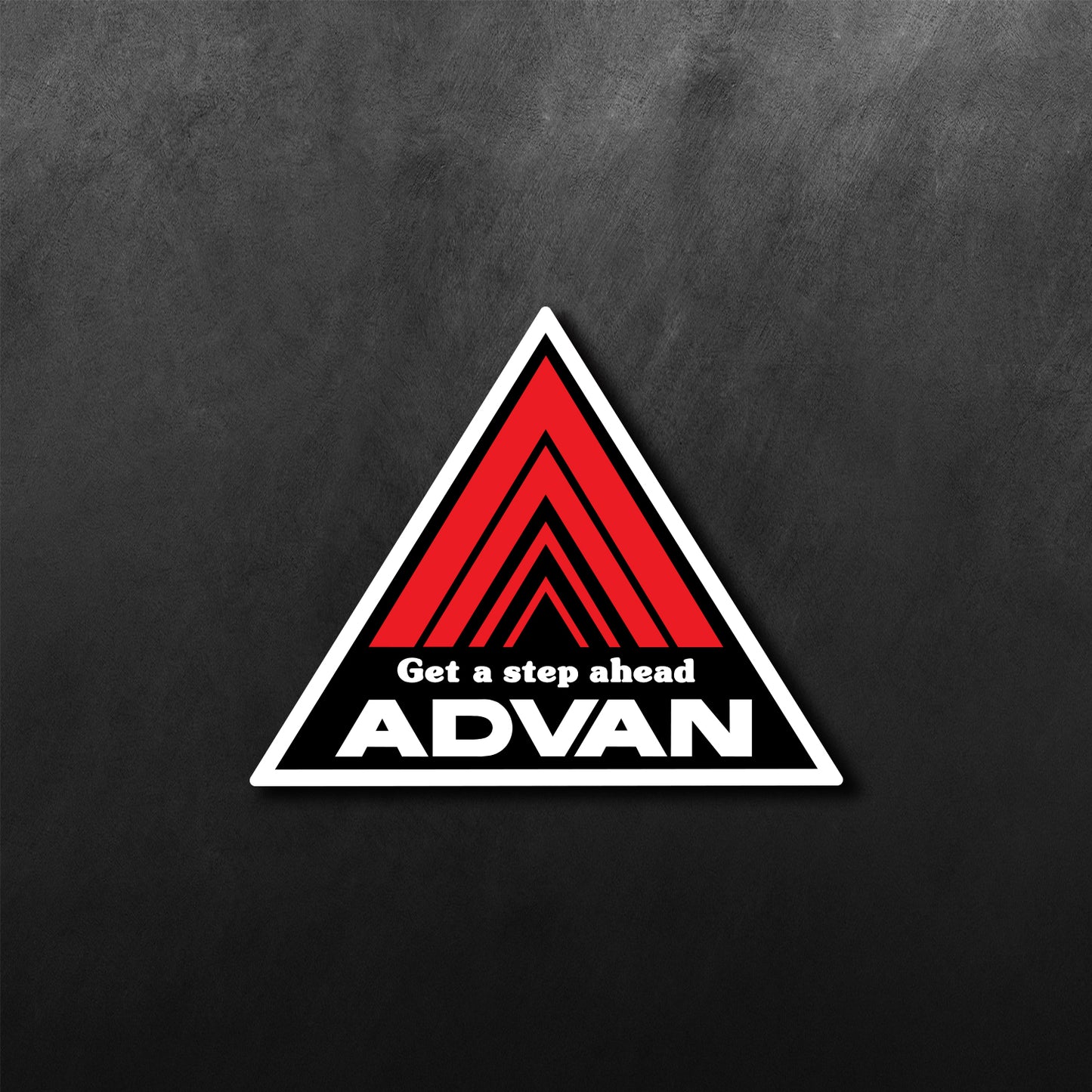 Advan Get a step ahead Sticker