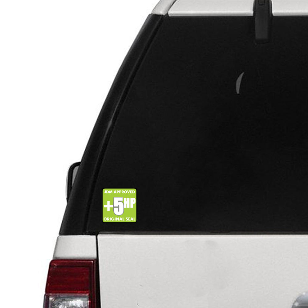 JDM Approved +5hp Original Seal Sticker