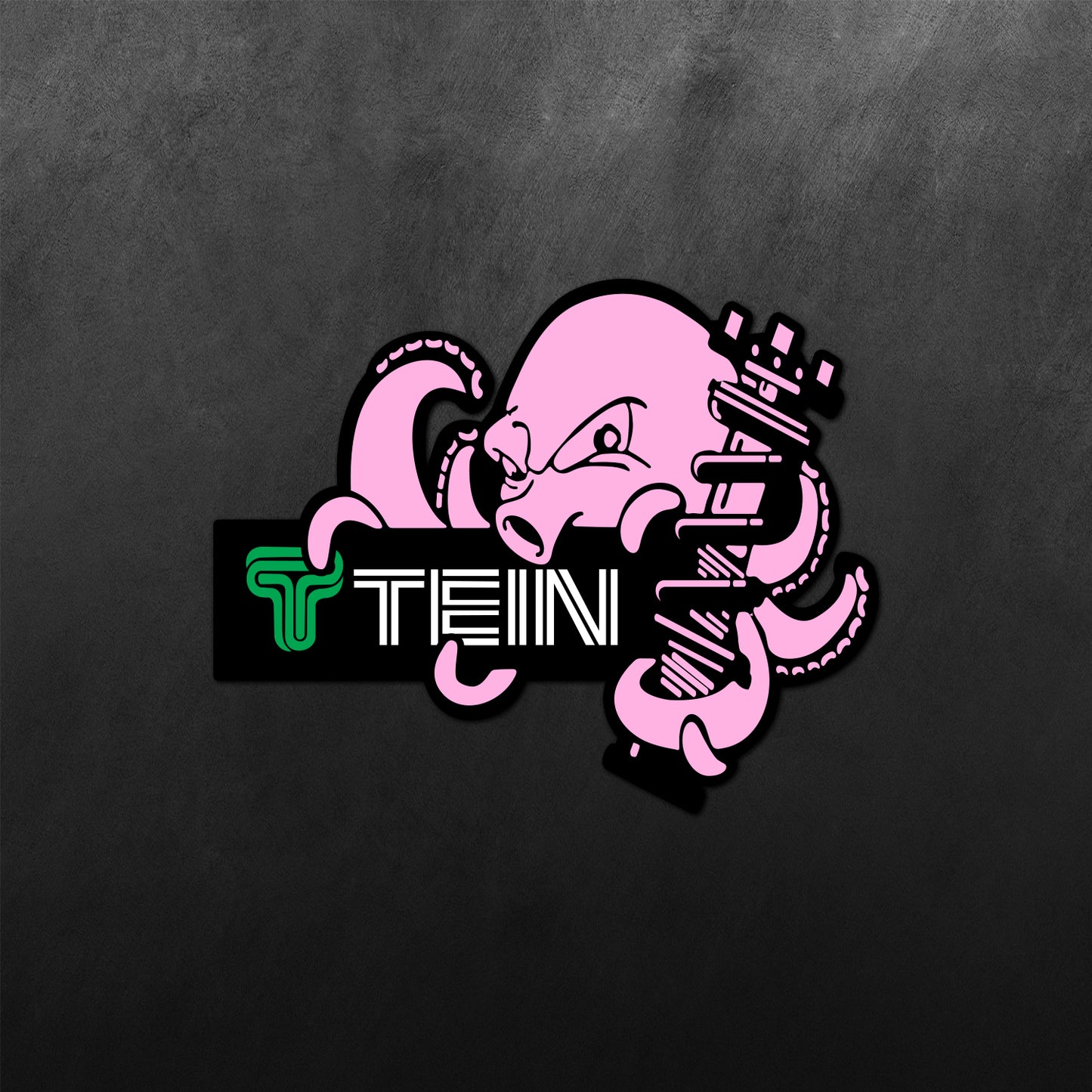 Tein Octopus Piston Sticker