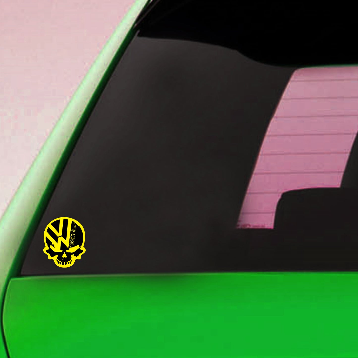 for Volkswagen Skull Sticker