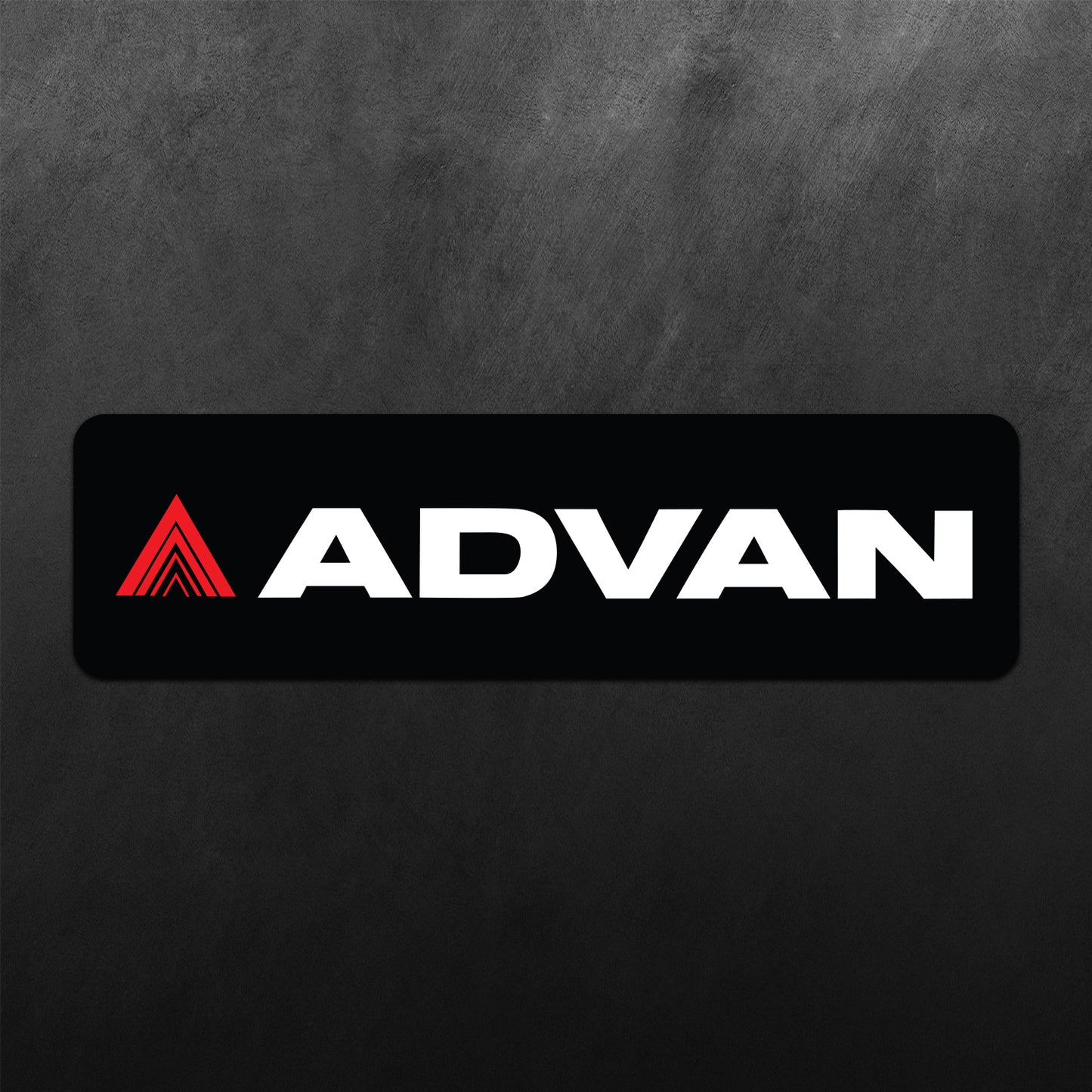 Advan Rectangle Sticker