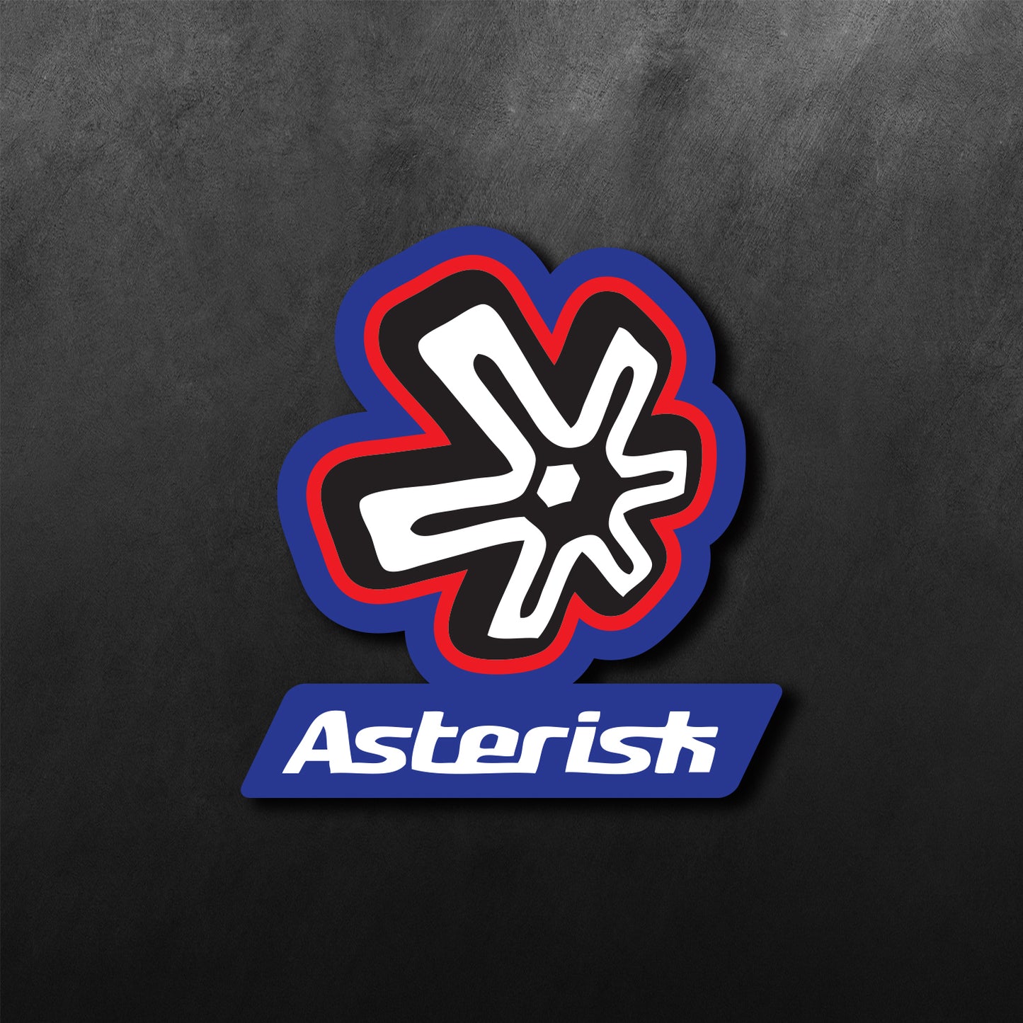Asterisk Sticker