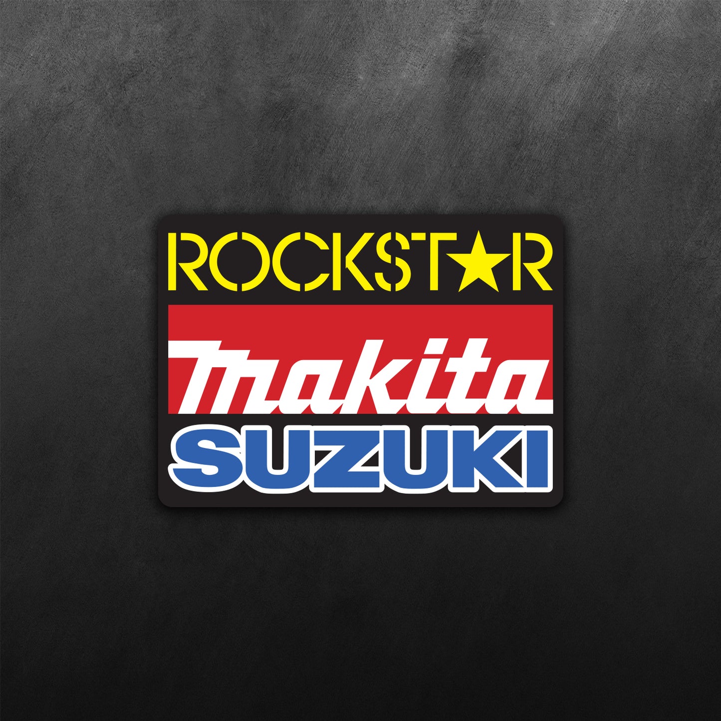 Rockstar Makita for Suzuki Sticker
