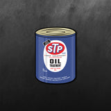 STP Treatment Oil Sticker