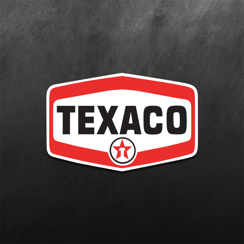 Texaco Sticker