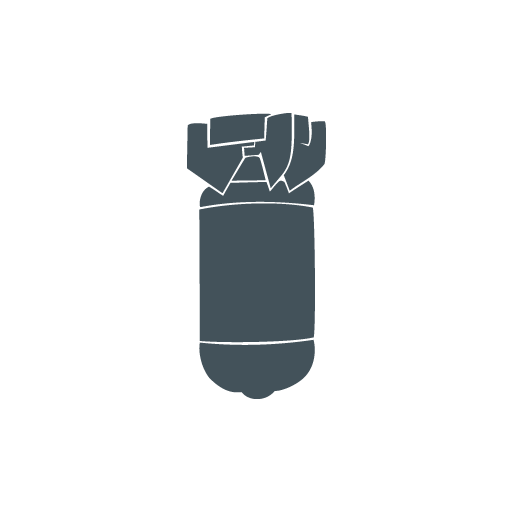 Single Torpedo Bomb Sticker-0