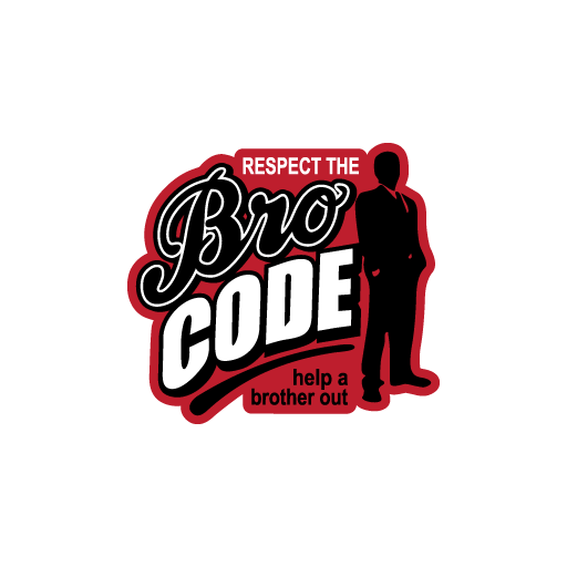 Bro Code Sticker-0