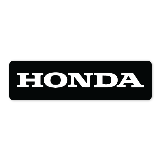 Rectangular Logo Sticker for Honda – Retrobot