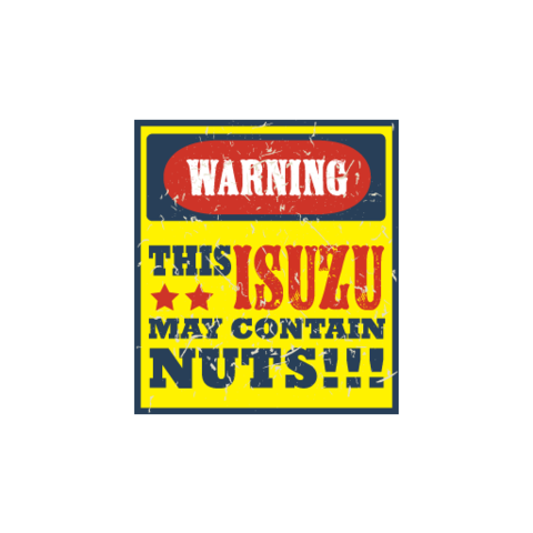 Warning May Contain Nut Sticker - Available in many options