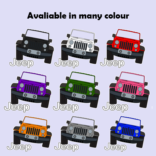 JEEP Sticker-2068