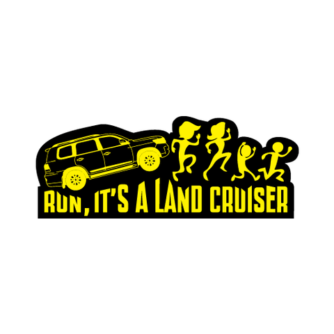 Run It's a 4WD Sticker - Available in many options