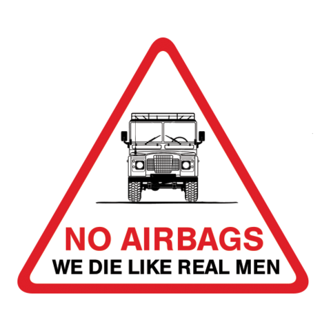 No Airbags 4WD Decal Stickers - Available in many options