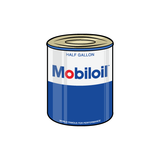 Mobiloil Oil Sticker-0